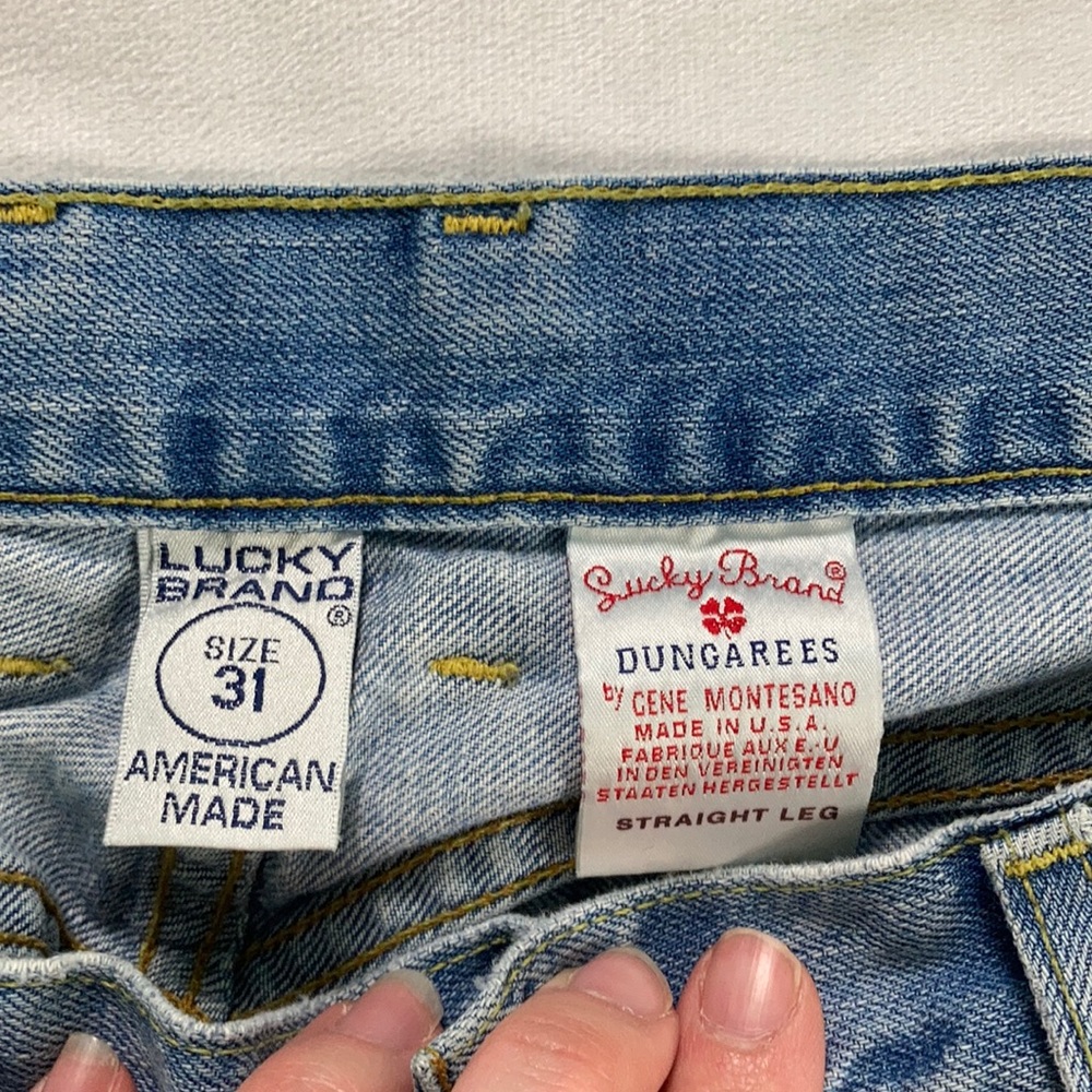 ❌SOLD❌Lucky Brand Straight Leg Jeans - Picture 4 of 13